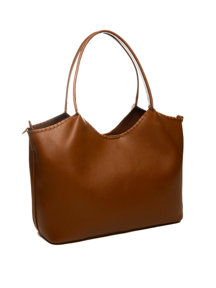 VALENTINO borsa a spalla aleksandra marrone VBS9W901 ALEKSANDRA-CUOIO