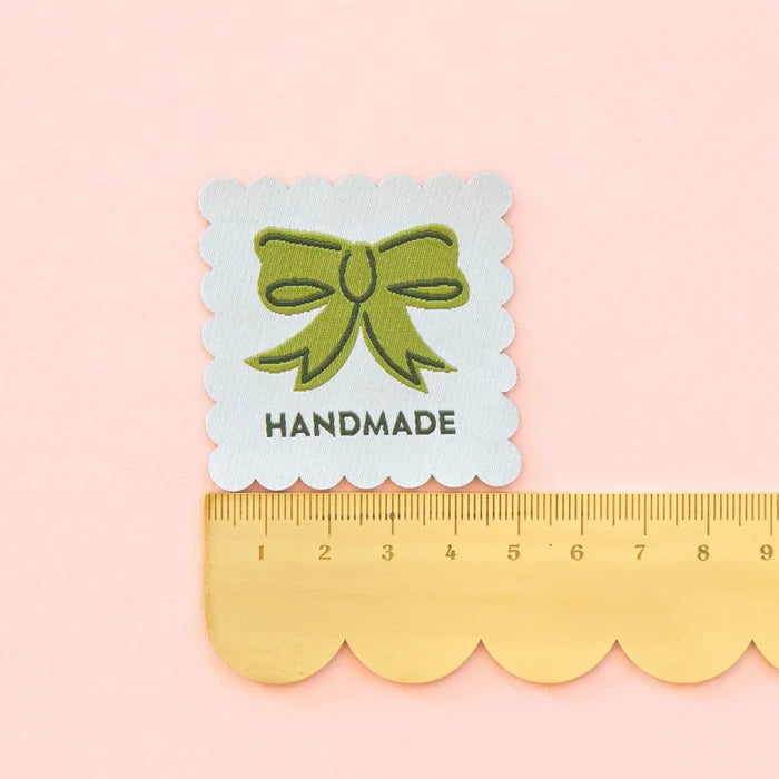 Bows Multipack Large Woven Sewing Labels