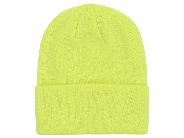 Crowns By Lids Turnover Cuff Knit - Yellow