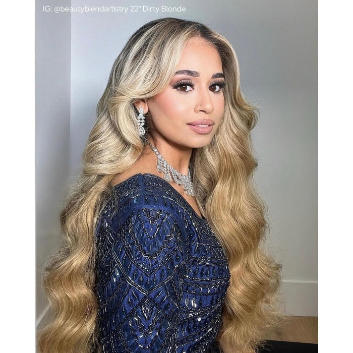 Dirty Blonde (9/19C) 18" 190g - Clip-Ins