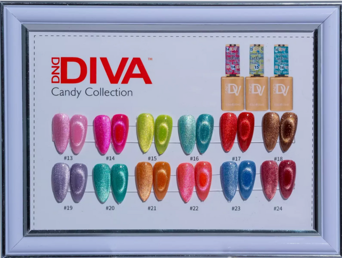 DND Diva Candy Collection 9D Cateyes #19 Wild Berry