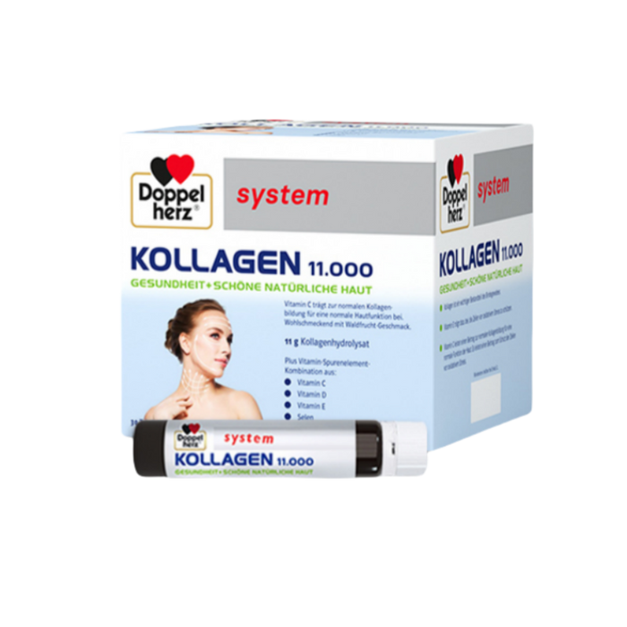 DOPPELHERZ KOLLAGEN 11.000 Oral Liquid Drink 30pcs - myernk