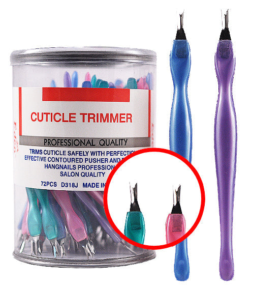 EDEN CUTICLE TRIMMER 72Pcs/Jar - D318J - Palms Fashion Inc.
