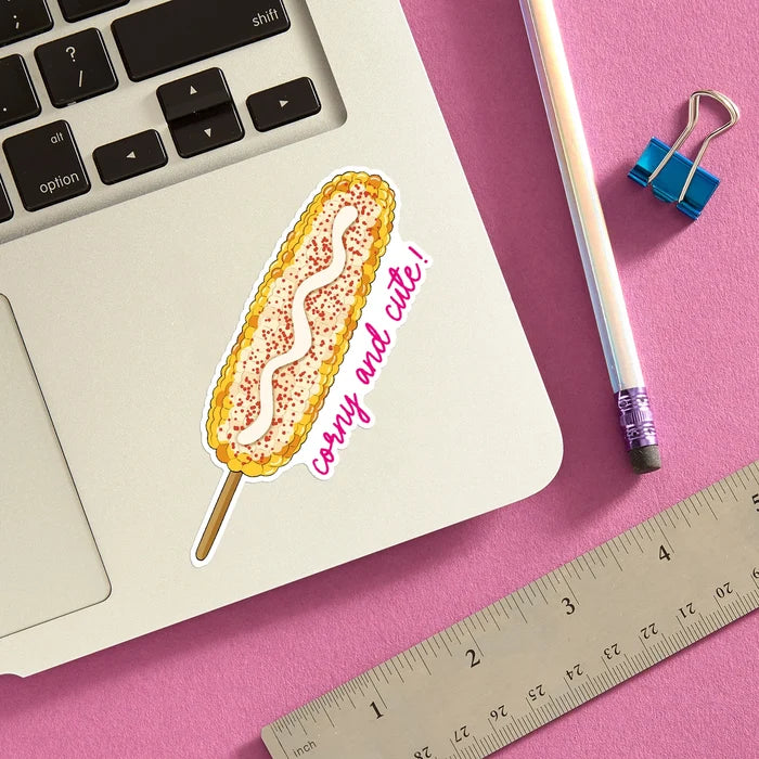 Elote Corny and Cute Sticker