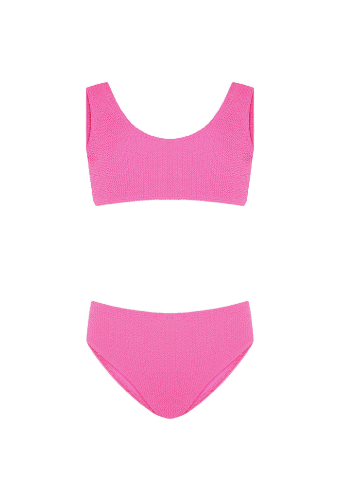 KIDS SWIMWEAR BIKINI ADELE PINK BUBBLE GUM 2-5y