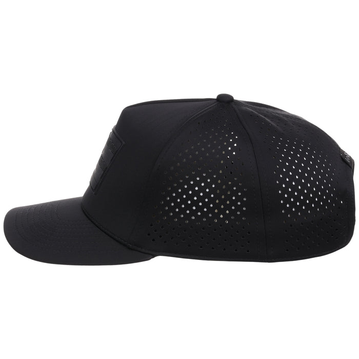 Local Crowns Hawaii All Black Tech Cap - Black