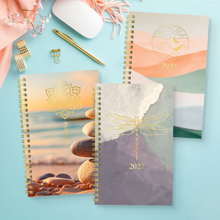 Blueline Minimalist Weekly/Monthly Planner, 2027, Assorted Designs C101PT.ASX-27