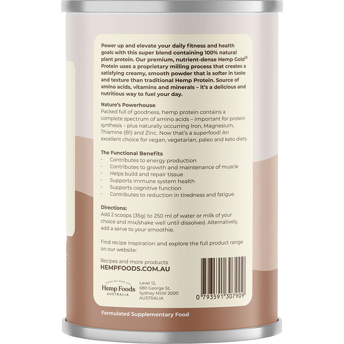 Organic Hemp Protein Powder Chocolate