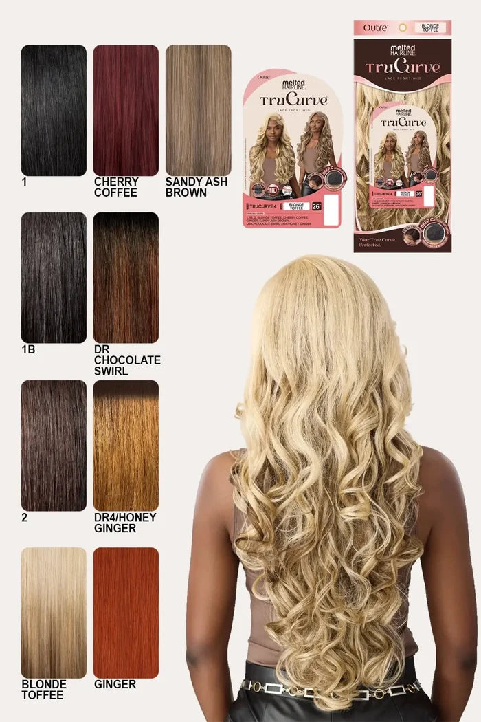 OUTRE MELTED HAIRLINE LACE FRONT WIG - TRUCURVE 4 OUTRE