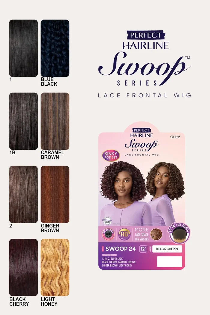 OUTRE PERFECT HAIRLINE 13X4 LACE FRONT WIG - SWOOP 24 OUTRE