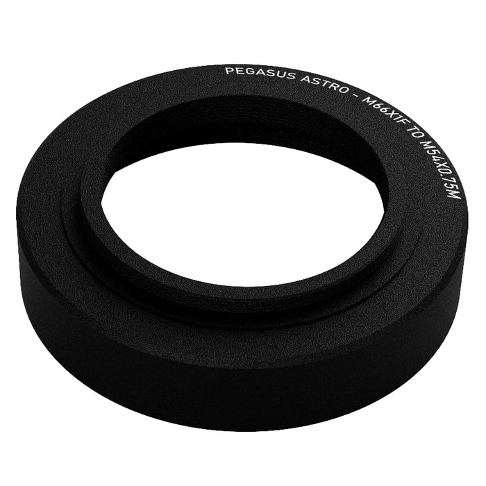 Pegasus Astro Adapter M66 Female to M54 Male. For SW Esprit 100 (ADAPT-M66F-M54M)