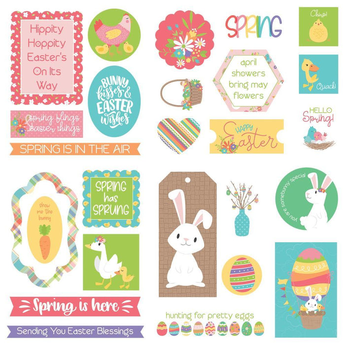 Photoplay - Baskets Of Bunnies - Ephemera Cardstock Die-Cuts