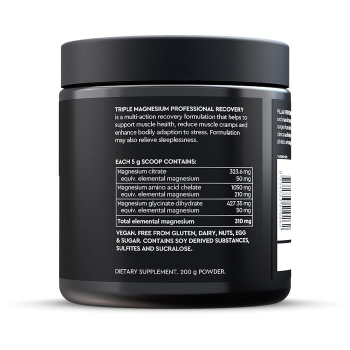 RECUPERADOR PILLAR PERFORMANCE TRIPLE MAGNESIUM FRUTOS DEL BOSQUE