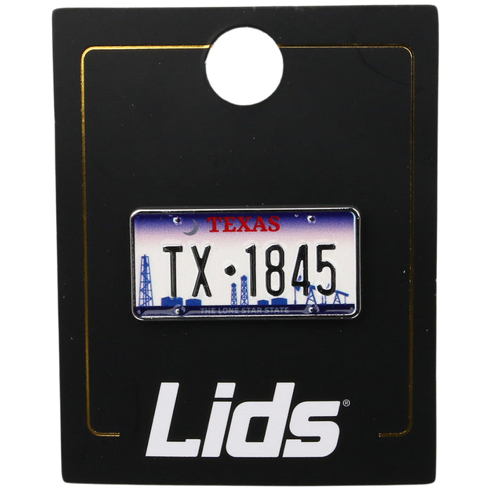 Texas License Plate Hat Pin