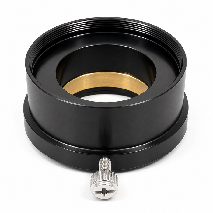 2" to 1.25" Eyepiece Adapter – Brass Compression Ring