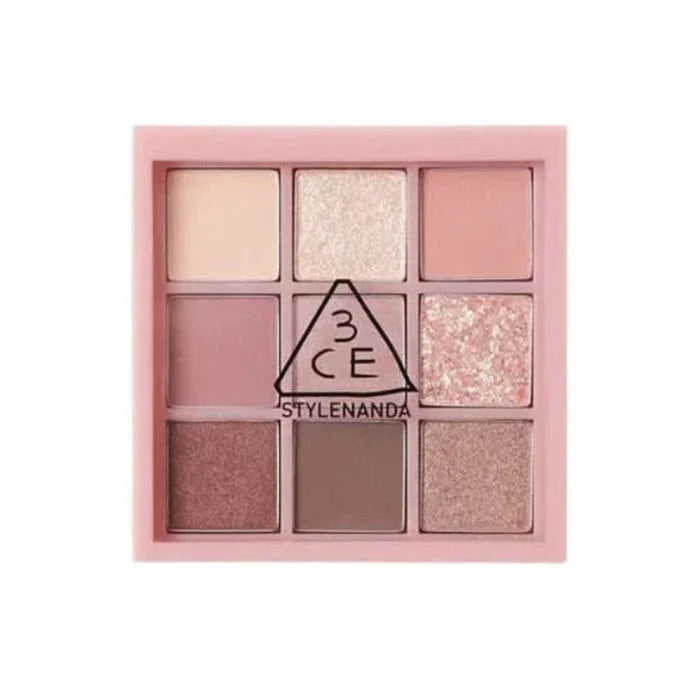 3CE Multi Eye Color Palette #Auto Focus | High-Pigment & Long-Lasting Eye Makeup - myernk