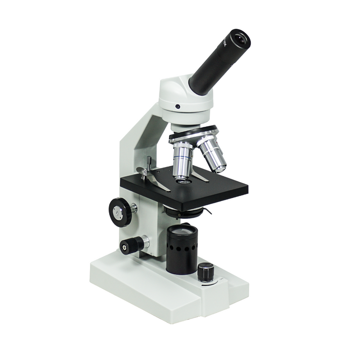 40-1000X LED Coaxial Transmitted Light Monocular Biological Microscope BM05030121
