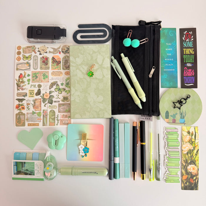 Sage Green Cozy Stationery Box