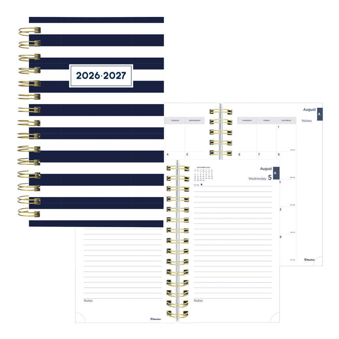 Academic Daily Planner, Nautical, 2026 - 2027 - English CA214PH.02-27 #color_cabana