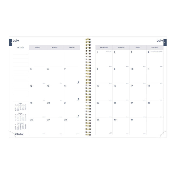 Academic Monthly Planner, Blossom, 2026 - 2027 - English CA714PG.01-27 #color_blossom-yellow
