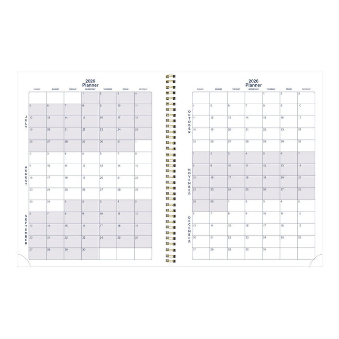 Academic Monthly Planner, Blossom, 2026 - 2027 - English CA714PG.01-27 #color_blossom-yellow