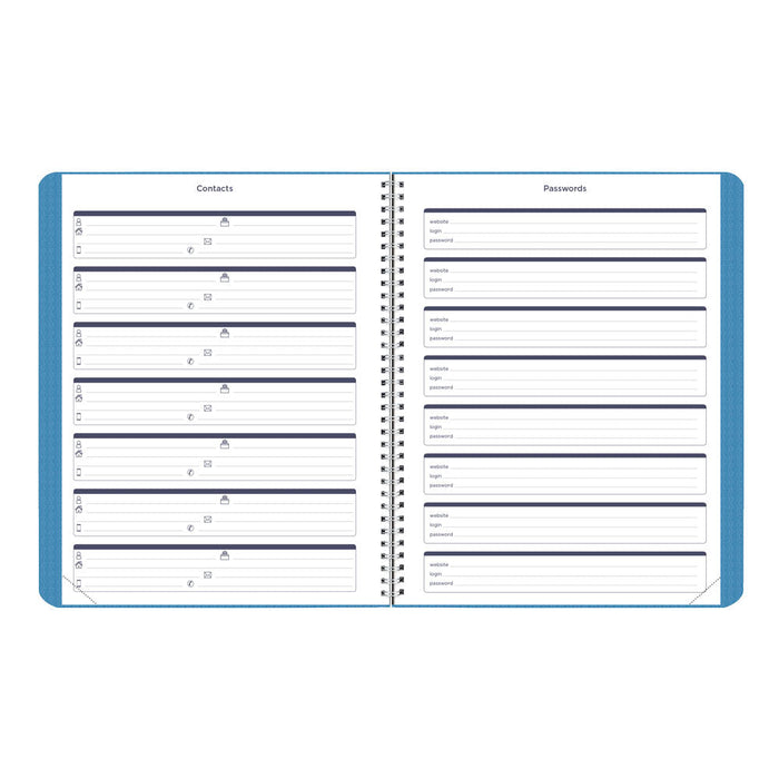 Academic Monthly Planner, DuraFlex, 2026 - 2027, English CA701V.BLU-27 #color_blue