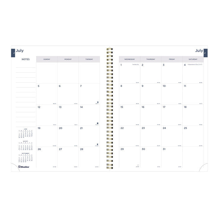 Academic Monthly Planner, Nautical, 2026 - 2027 - English CA714PH.02-27 #color_cabana