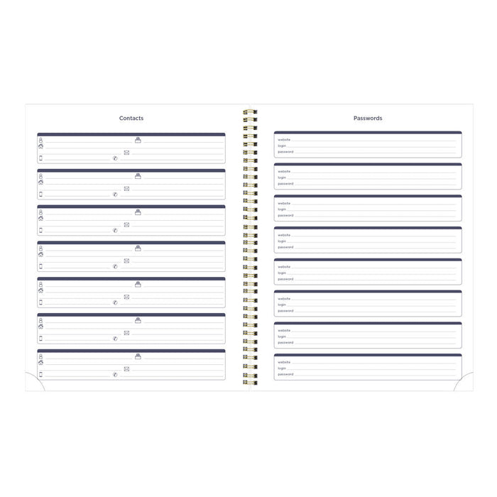 Academic Monthly Planner, Nautical, 2026 - 2027 - English CA714PH.02-27 #color_cabana