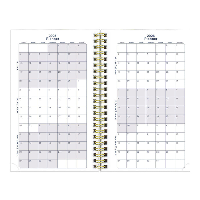 Academic Weekly Planner, Blossom, 2026 - 2027 - English CA114PG.01-27 #color_blossom-yellow