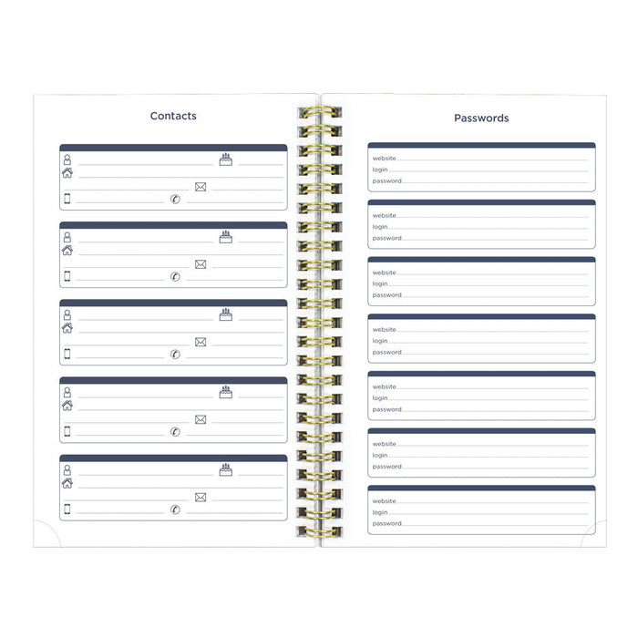 Academic Weekly Planner, Blossom, 2026 - 2027 - English CA114PG.01-27 #color_blossom-yellow