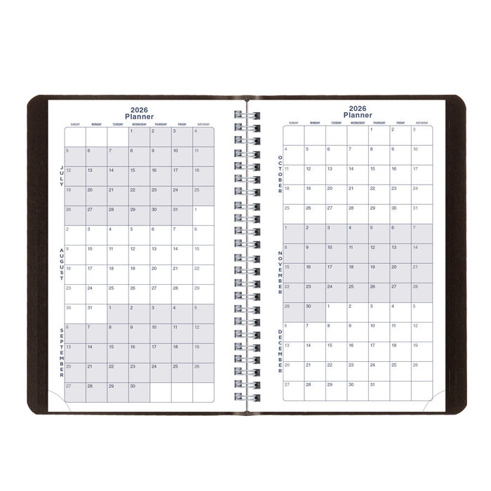 Academic Weekly Planner, Classic Black, 2026-2027 - English CA101.BLK-27