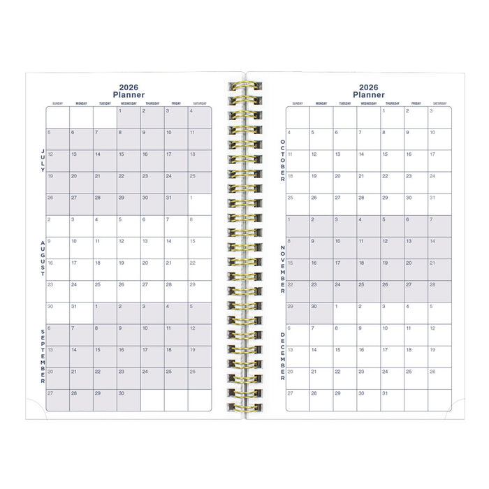 Academic Weekly Planner, Floral, 2026 - 2027 CA114PM.02-27 #color_floral-green
