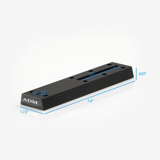 ADM - Vixen Style Universal Dovetail Bar 7″ Long