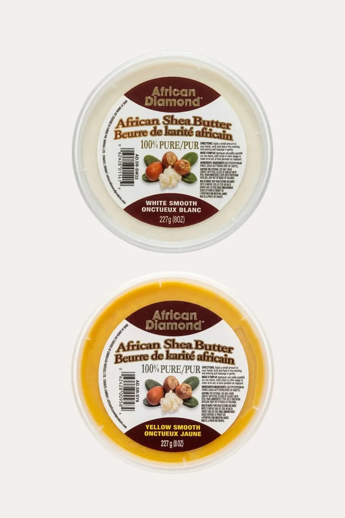 AFRICAN DIAMOND SHEA BUTTER 16oz 8oz AFRICAN DIAMOND