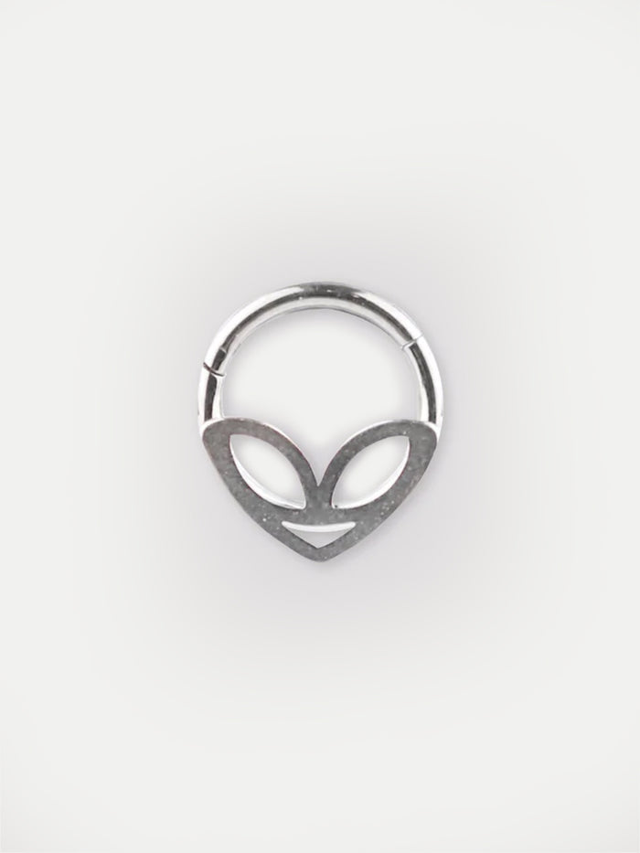 Alien Hinged Ring 16G | Steel-Image 1