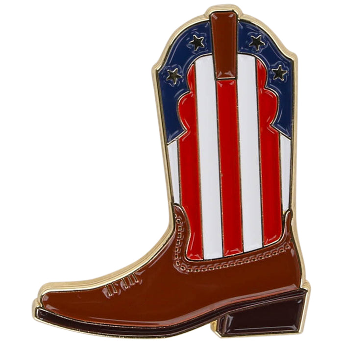 Americana Boot Hat Pin