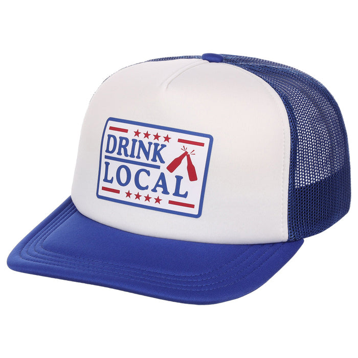 Americana Drink Local Foam Trucker Cap