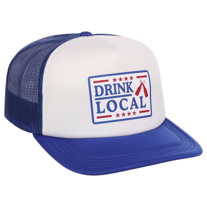 Americana Drink Local Foam Trucker Cap