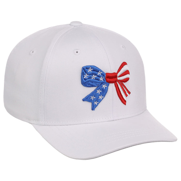 Americana Youth Flag Bow All Star Cap
