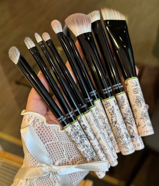 AMORTALS Garden Series Makeup Brushes