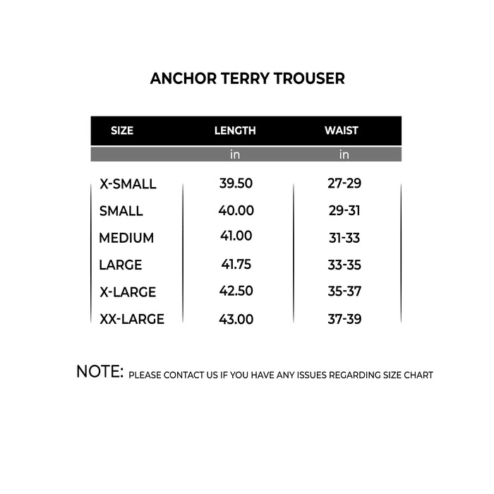 Anchor Terry Trouser