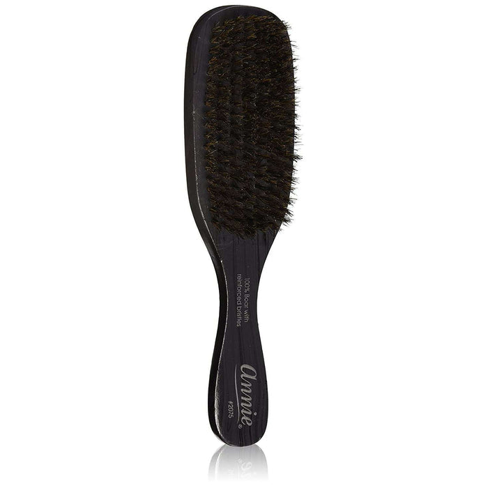Annie Easy Style Professional Wave Brush 100 % Natural Boar Medium Bristle