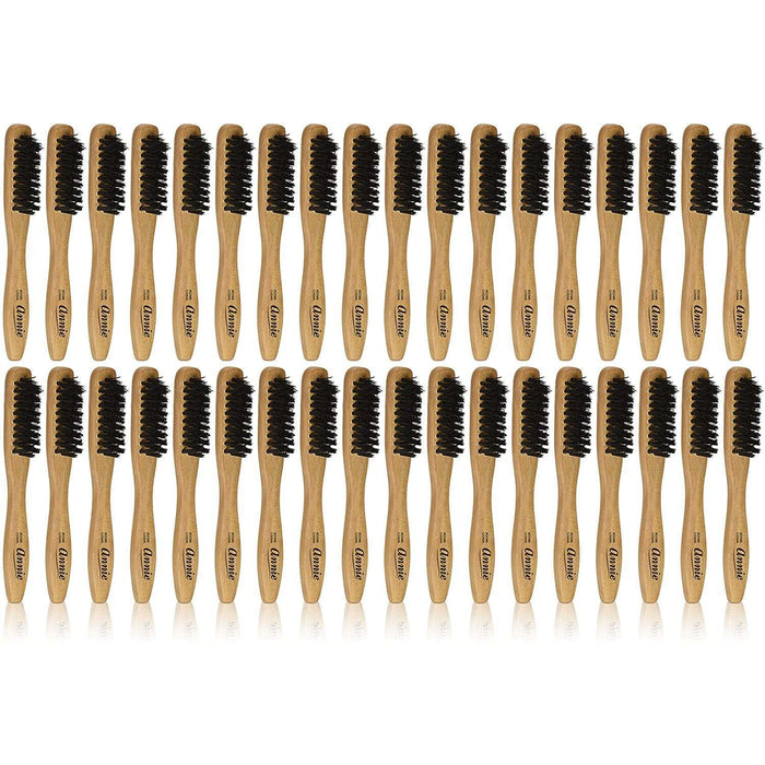 Annie Hard Cleaning Brush Display, 36 Count Bulk Bristle Brush, Light Brown