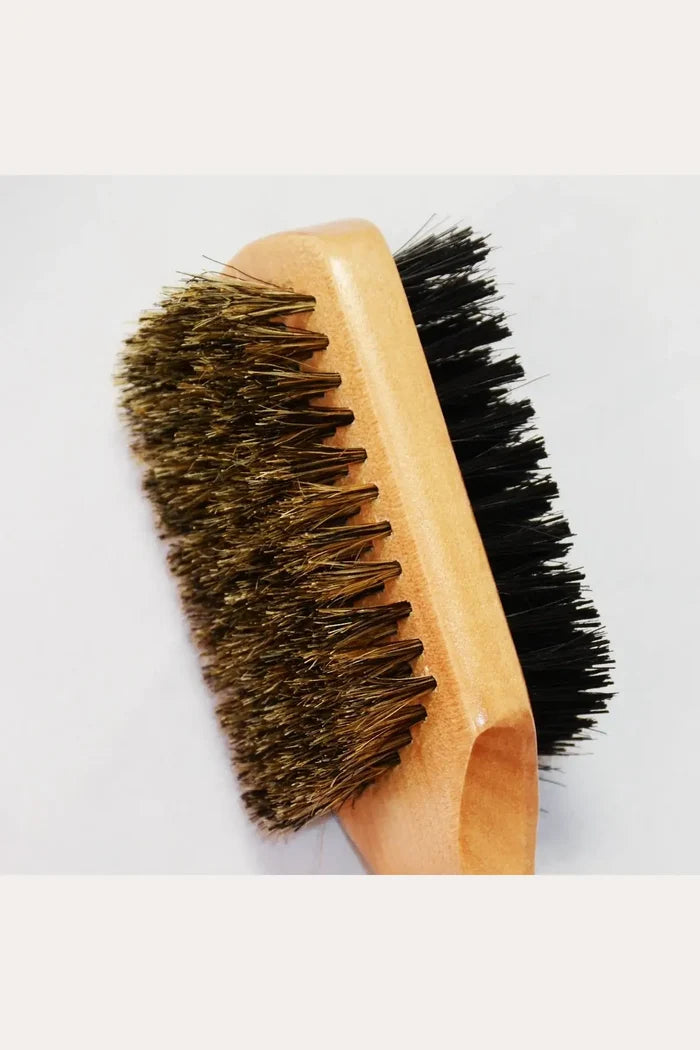 ANNIE TWO-WAY CLUB BOAR BRISTLE BRUSH SOFT AND HARD #2072 ANNIE