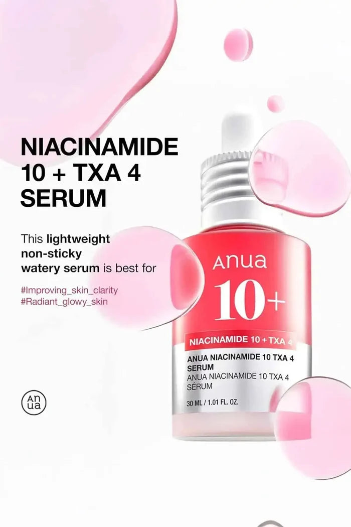 Lightweight and non-sticky 10 niacinamide serum that improves skin clarity and achieves a radiant, glowy look.