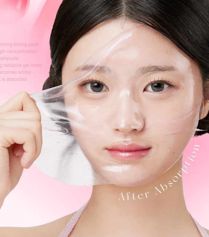 April Skin TXA Niacinamide Collagen 99 Capsule Gel Mask (1 Sheet) قناع جل كبسولات نياسيناميد الكولاجين TXA من أبريل سكين 99 - Princess Cosmetics Qatar