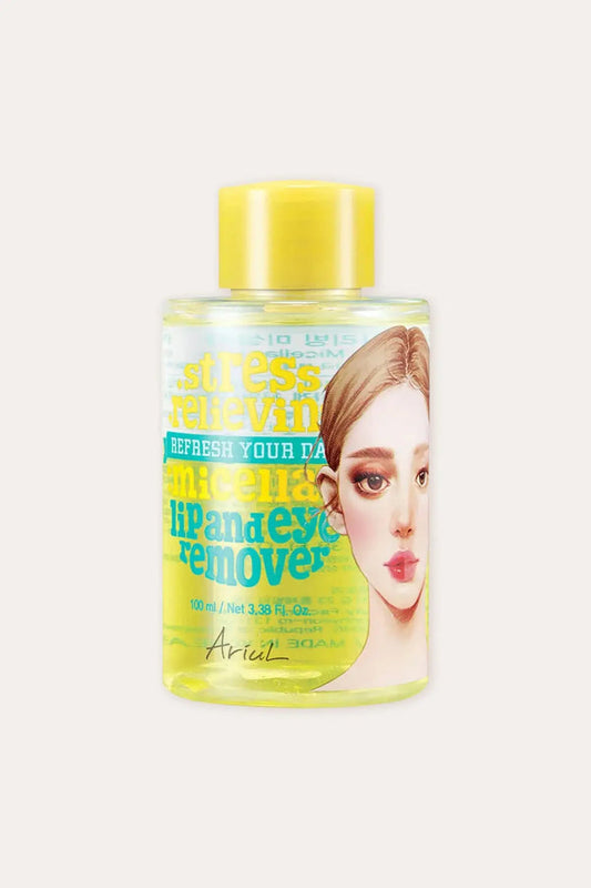 ARIUL STRESS RELIEVING MICELLAR LIP AND EYE REMOVER 100ml ARIUL