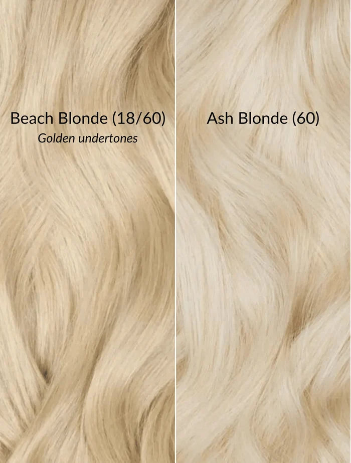 Ash Blonde (60) 18" 190g - Clip-Ins