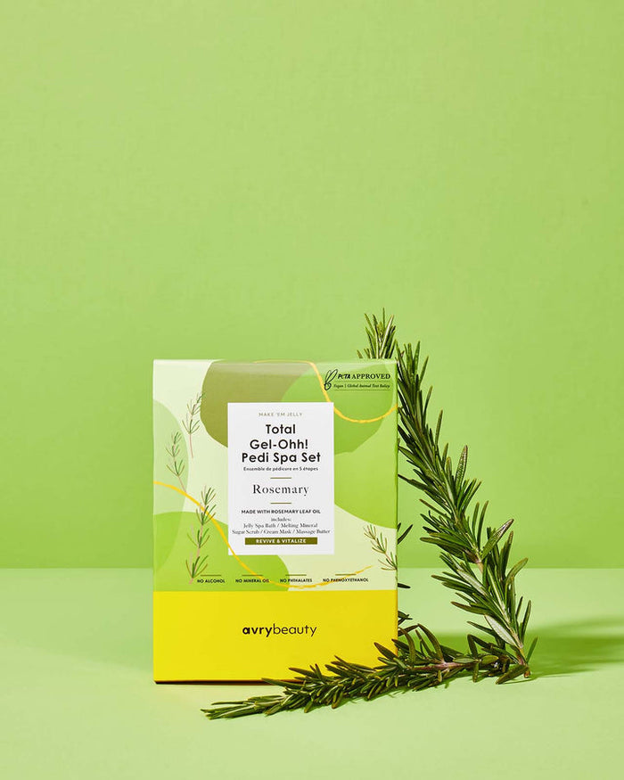 AvryBeauty Total Gel-Ohh! Pedi Spa 5 step  - Rosemary