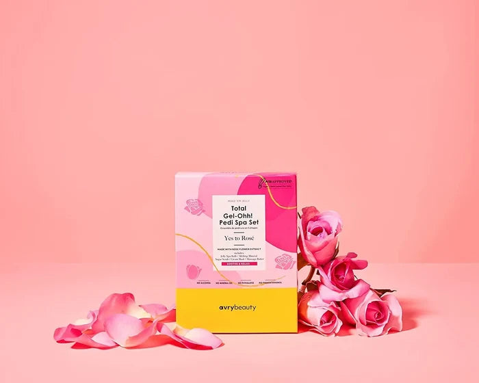 AvryBeauty Total Gel-Ohh! Pedi Spa 5 step - Yes to Rose